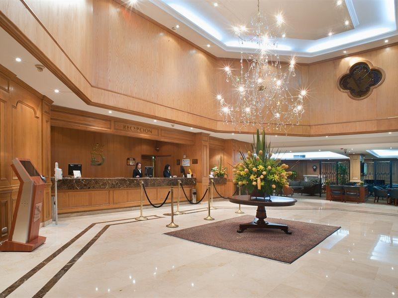 Dann Carlton Bogota Hotell Exteriör bild The lobby of the hotel