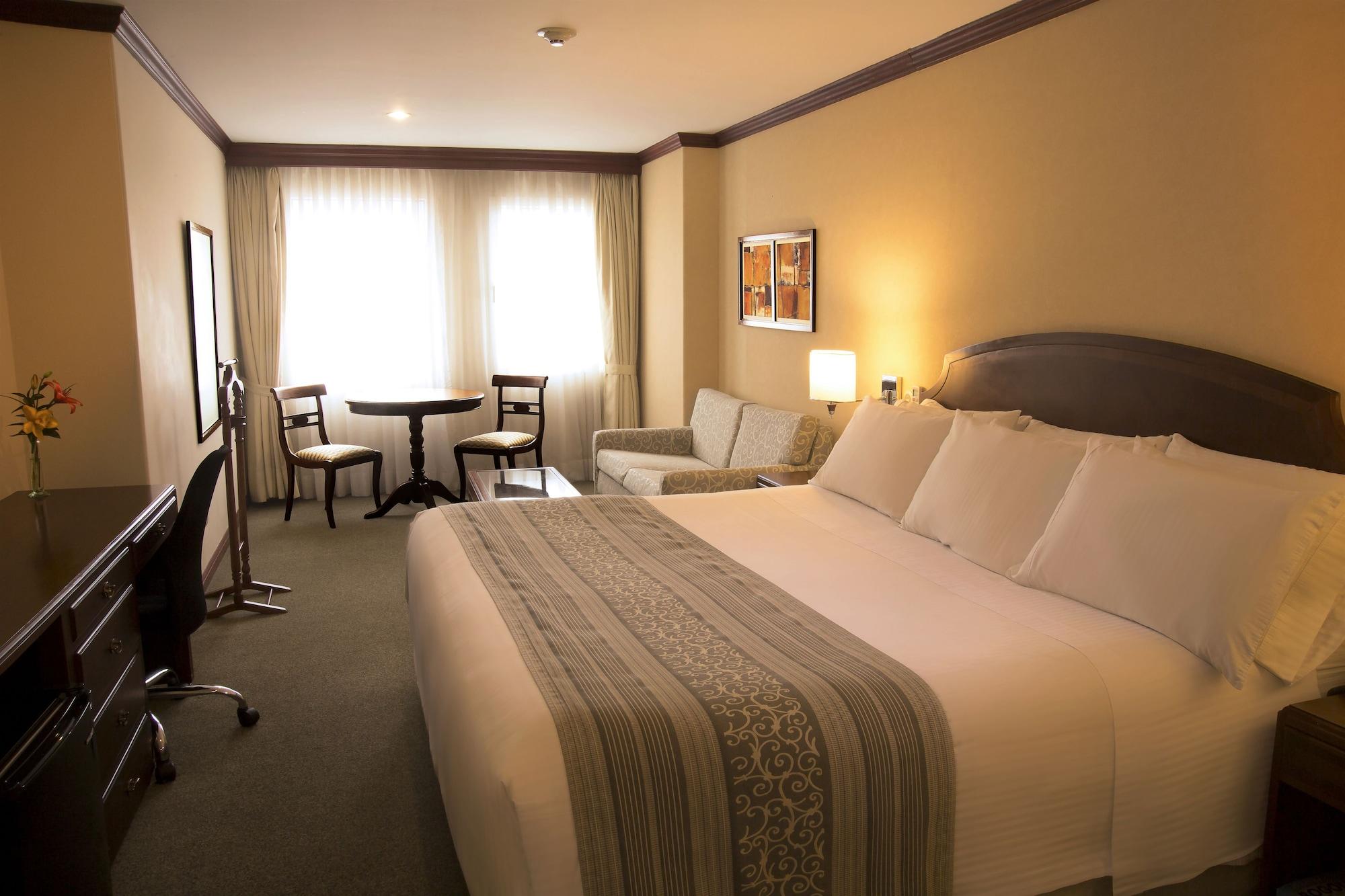 Dann Carlton Bogota Hotell Exteriör bild A room at the hotel