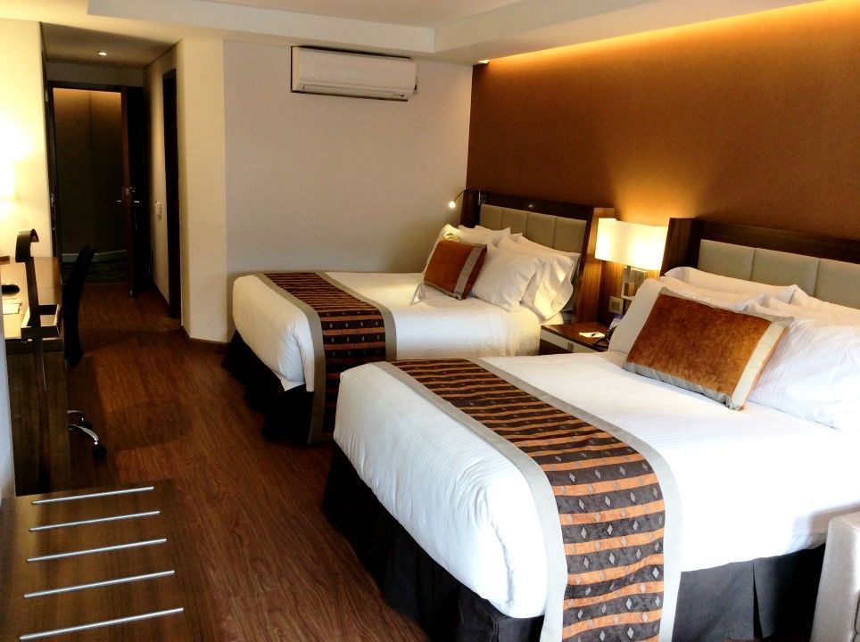 Dann Carlton Bogota Hotell Exteriör bild A room at the hotel