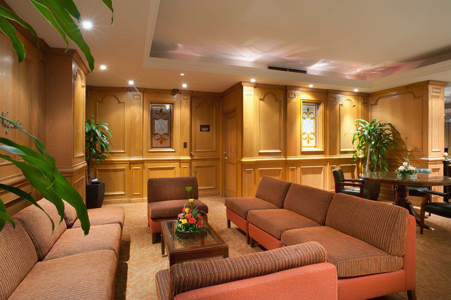 Dann Carlton Bogota Hotell Inreriör bild The lounge at the airport